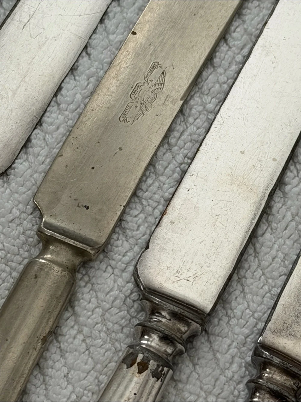 Vintage Silver Plated Flatware Set 30 Piece Assortment